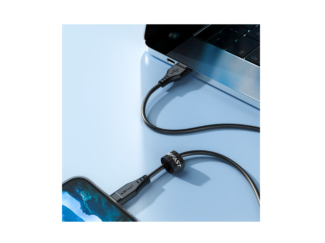 ACEFAST C3-02 USB-A to Lightning Charging Cable - MFI Certified, 1.2m ACEFAST C3-02 USB-A to Lightning Charging Cable - MFI Certified, 1.2m